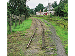 Pozůstatek dráhy ve Frýdlantu v Čechách