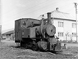 Lokomotiva Henschel v Kamenici nad Cirochou