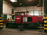 DH200.0516 během opravy