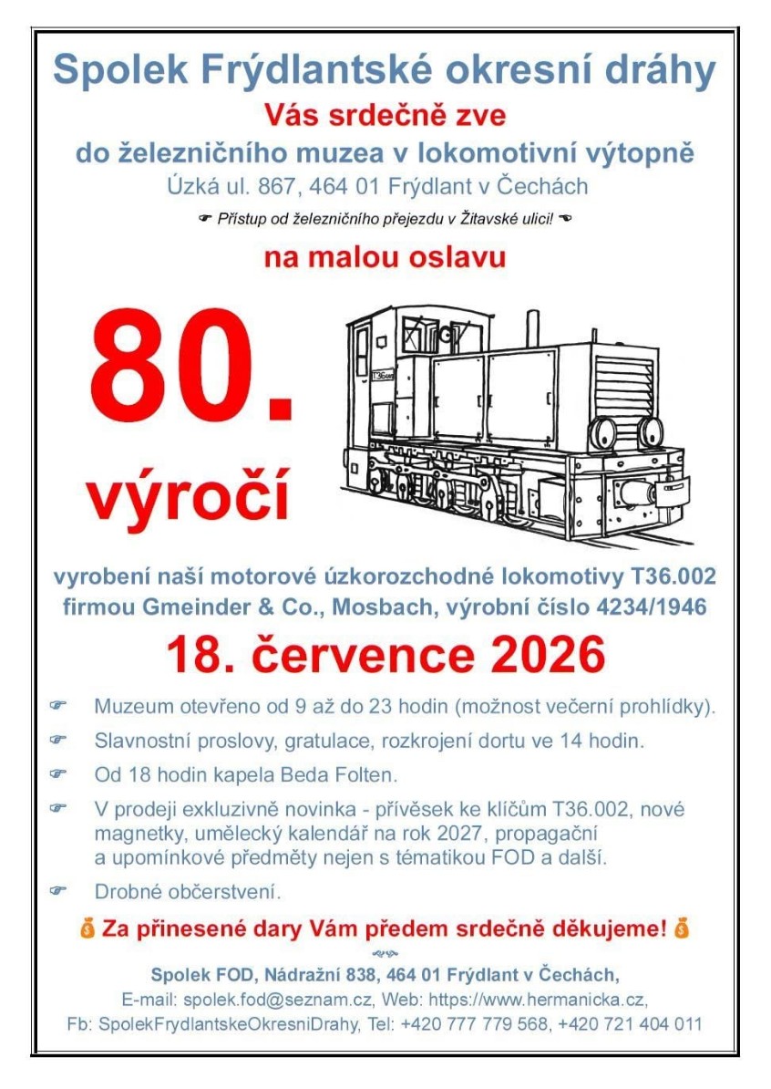 Gmeinder slaví 80
